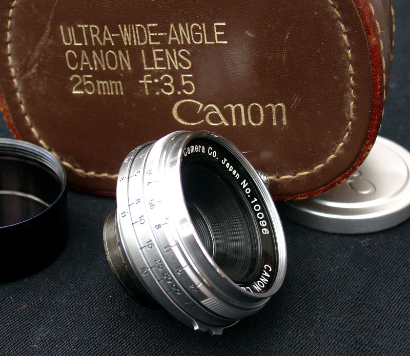 Canon 25mm f/3.5
