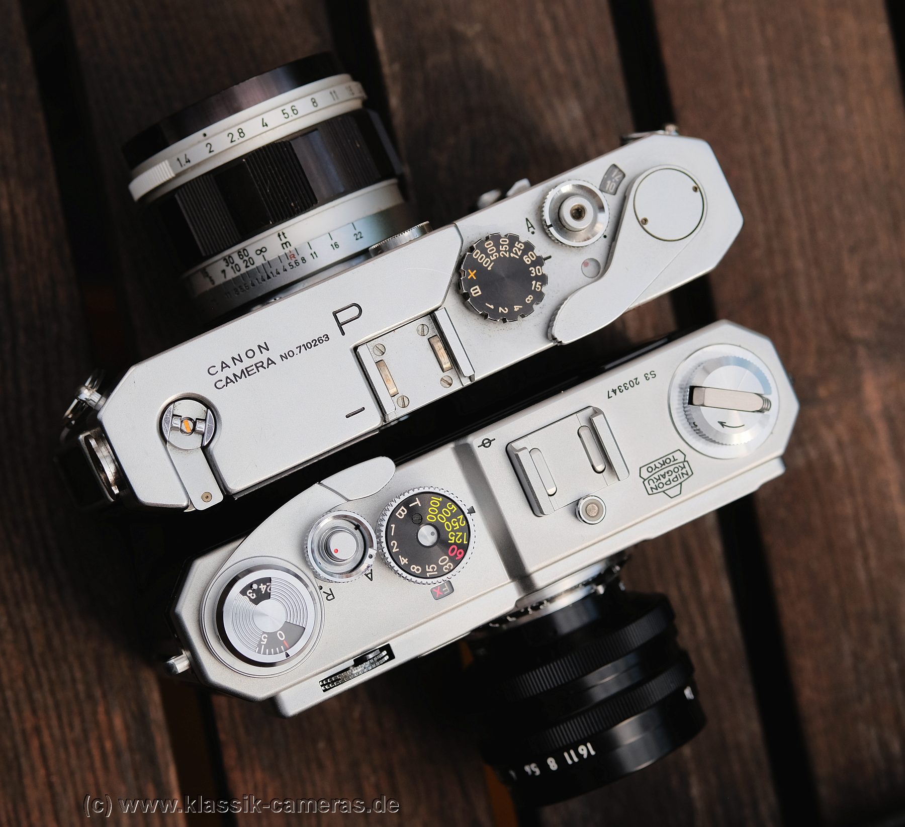 Canon P, Nikon S3