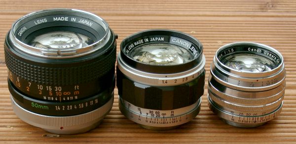 3
                    standard lenses