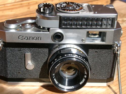 Canon P mit "Canon Meter"